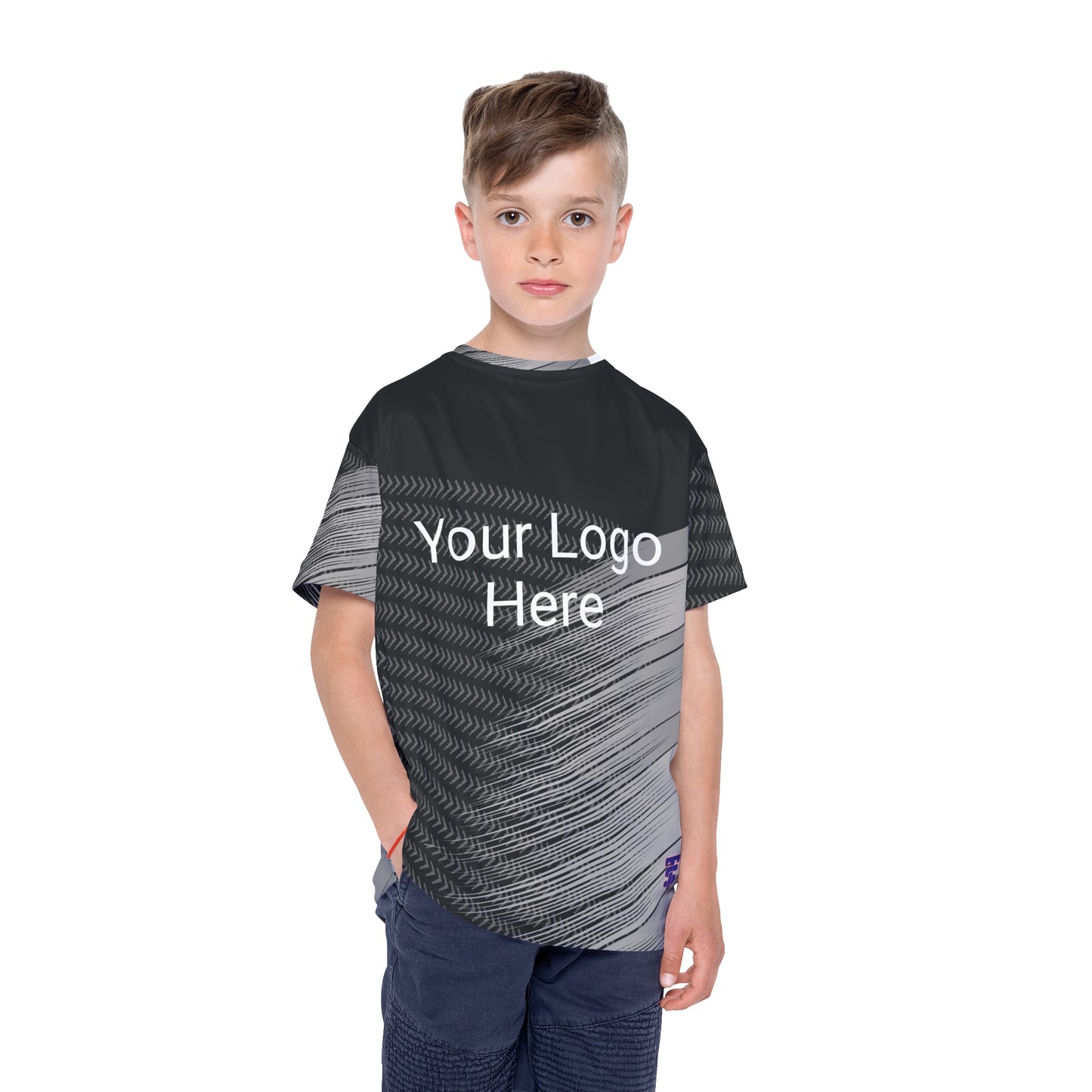 Custom Full Sublimation Kids Sports Jersey (AOP)