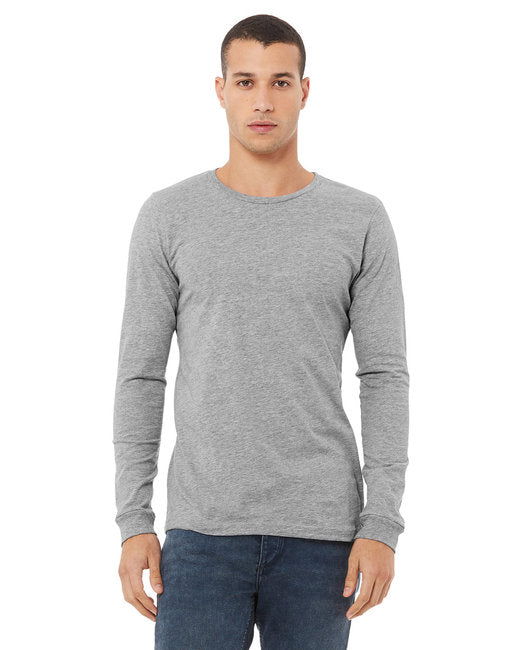 Bella + Canvas Unisex CVC Jersey Long-Sleeve T-Shirt – Soft, Stylish & Sustainable