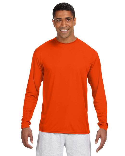 A4 Men's Cooling Performance Long Sleeve T-Shirt – Ultimate Comfort and Durability