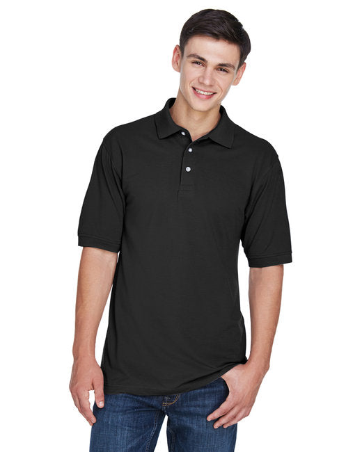 Custom Wrinkle-Resistant Men’s Polo – Soft, Easy Blend Fabric