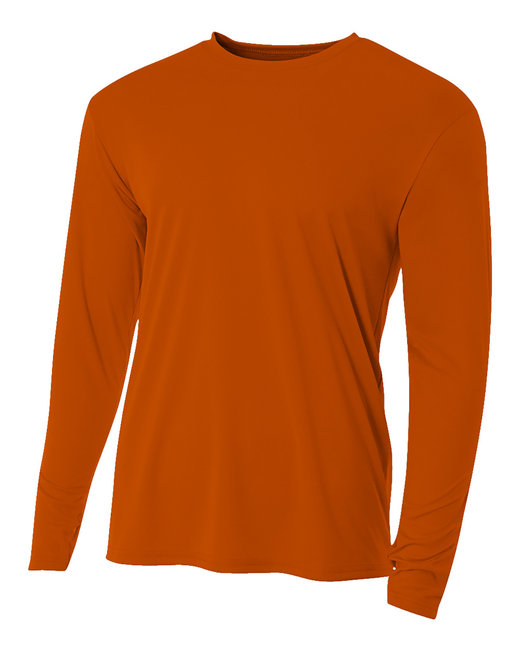 A4 Men's Cooling Performance Long Sleeve T-Shirt – Ultimate Comfort and Durability