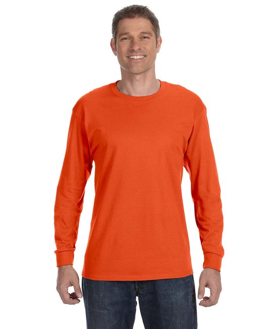 Jerzees Adult DRI-POWER® ACTIVE Long-Sleeve T-Shirt – Durable, Comfortable & Eco-Friendly