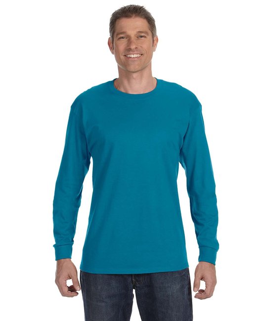 Jerzees Adult DRI-POWER® ACTIVE Long-Sleeve T-Shirt – Durable, Comfortable & Eco-Friendly