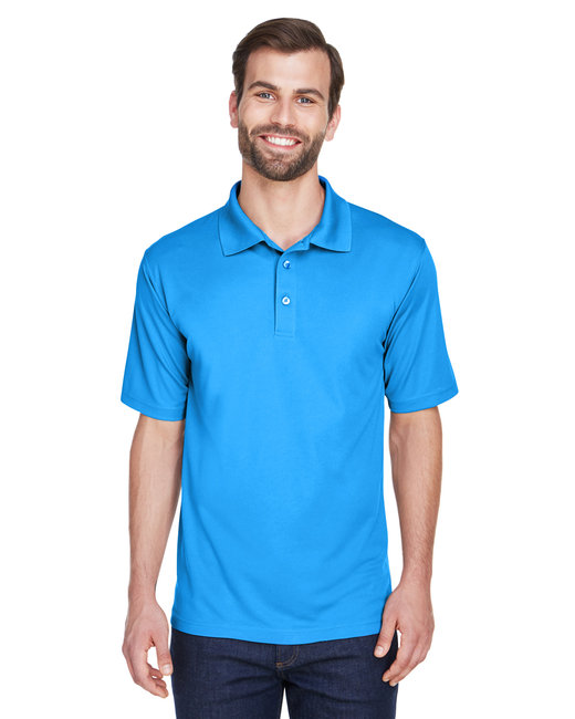 UltraClub Men's Cool & Dry Mesh Piqué Polo – Moisture-Wicking & UV Protection