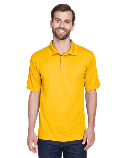 UltraClub Men's Cool & Dry Mesh Piqué Polo – Moisture-Wicking & UV Protection