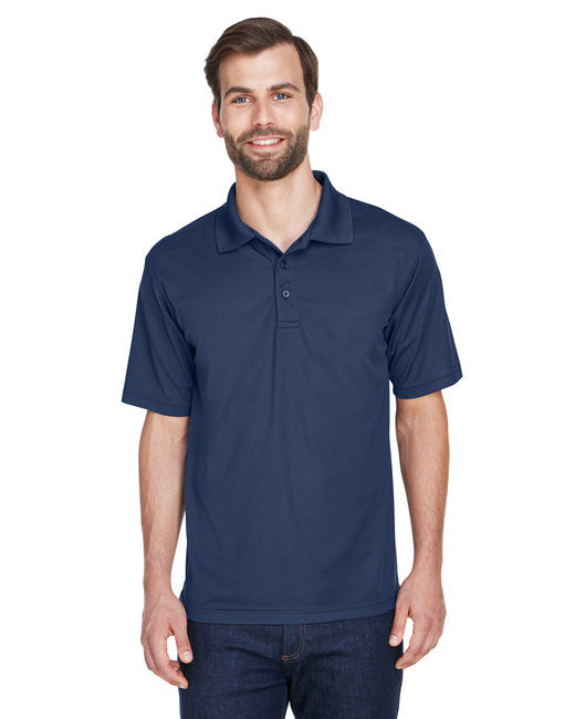 UltraClub Men's Cool & Dry Mesh Piqué Polo – Moisture-Wicking & UV Protection