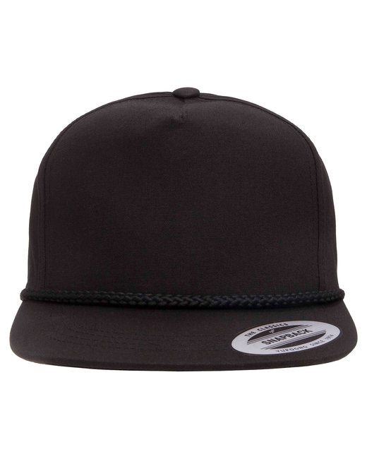 YP Classics Poplin Golf Snapback Cap – Perfect for Custom Branding