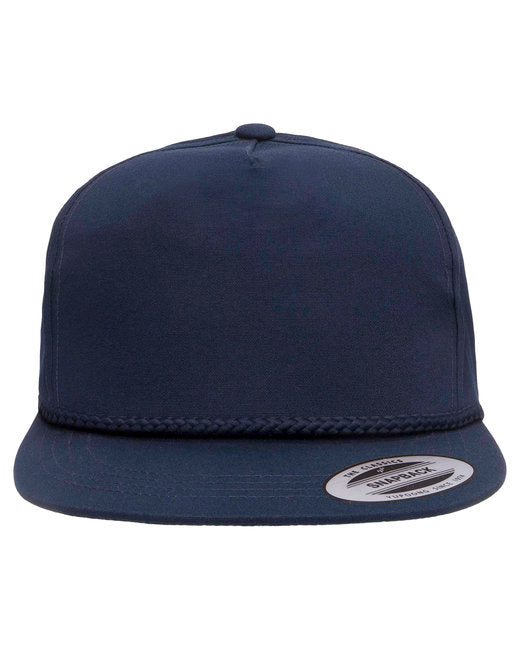 YP Classics Poplin Golf Snapback Cap – Perfect for Custom Branding