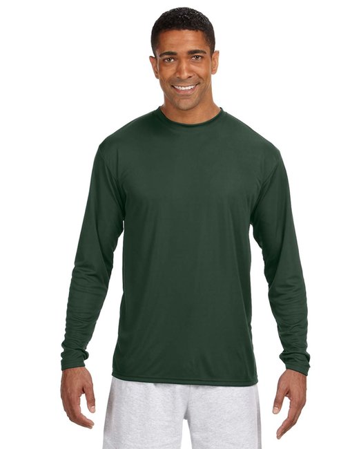 A4 Men's Cooling Performance Long Sleeve T-Shirt – Ultimate Comfort and Durability