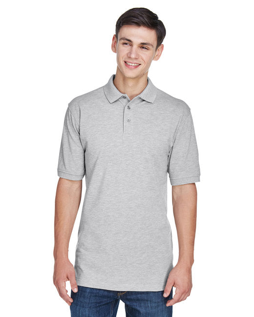 Custom Wrinkle-Resistant Men’s Polo – Soft, Easy Blend Fabric