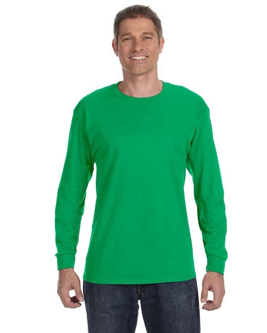 Jerzees Adult DRI-POWER® ACTIVE Long-Sleeve T-Shirt – Reliable, Comfortable, Eco-Conscious