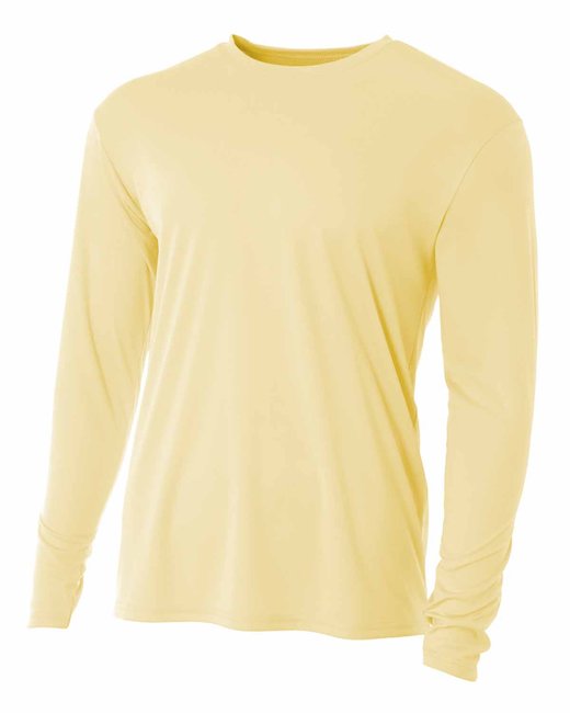 A4 Men's Cooling Performance Long Sleeve T-Shirt – Ultimate Comfort and Durability