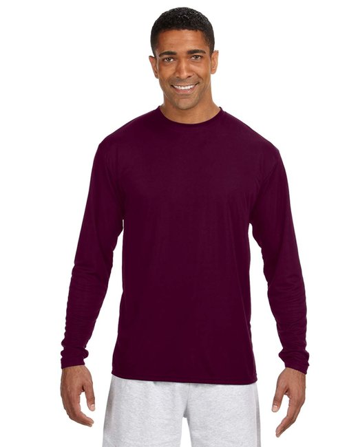 A4 Men's Long Sleeve Cooling Performance T-Shirt – Built for Comfort and Durability