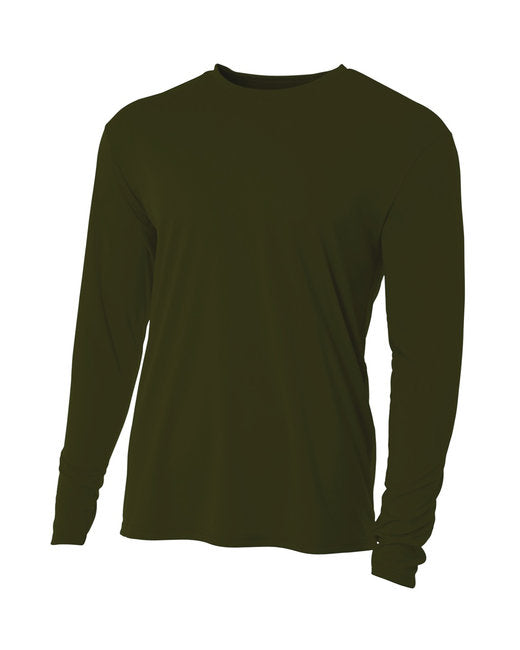 A4 Men's Long Sleeve Cooling Performance T-Shirt – Built for Comfort and Durability