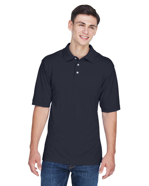 Custom Wrinkle-Resistant Men’s Polo – Soft, Easy Blend Fabric