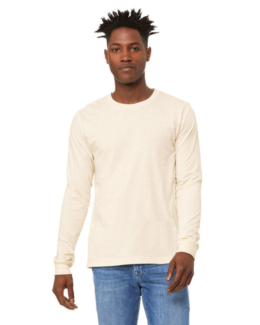 Bella + Canvas Unisex Long-Sleeve Jersey T-Shirt – Soft, Durable, and Versatile