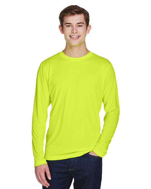 Custom Men’s Performance Long-Sleeve T-Shirt – Moisture-Wicking & UV Protection