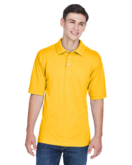 Custom Wrinkle-Resistant Men’s Polo – Soft, Easy Blend Fabric