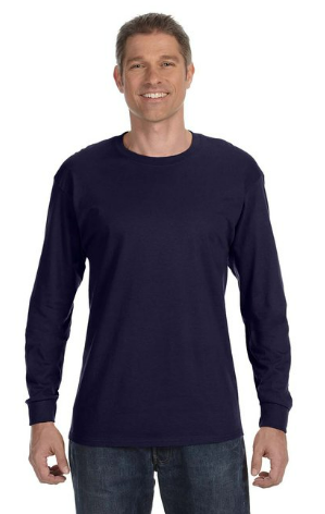 Gildan Heavy Cotton Long-Sleeve T-Shirt – Durable & Eco-Friendly ...