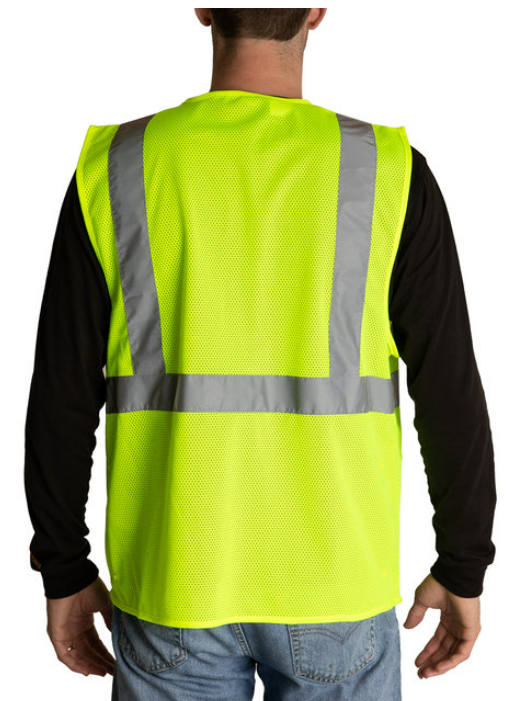 High-Visibility Safety Vest - ANSI/ISEA Certified