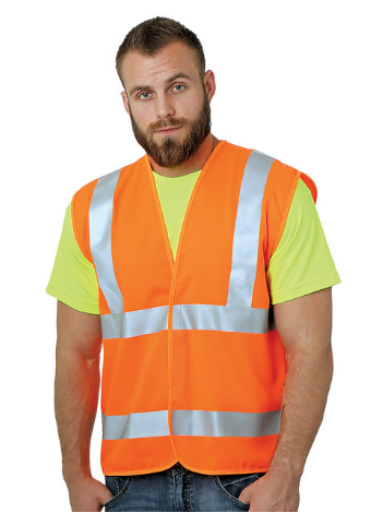 Berne Hi-Vis Class 2 Safety Vest - Enhanced Mobility & Visibility