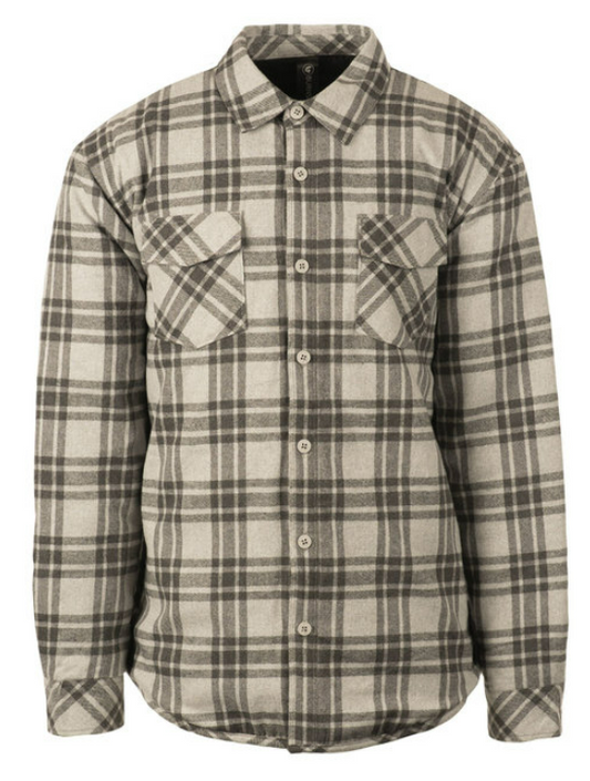 Burnside Quilted Flannel Jacket - Stylish and Durable