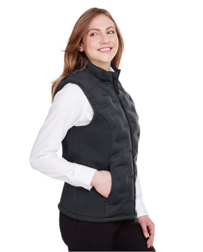 Elegant North End Ladies' Pioneer Hybrid Vest - Water-Resistant and Stylish