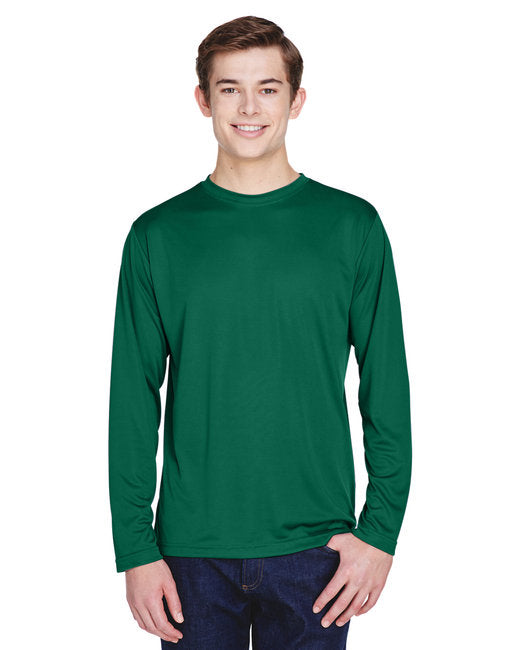 Team 365 Men's Zone Performance Long-Sleeve T-Shirt – Built for Comfort & Durability