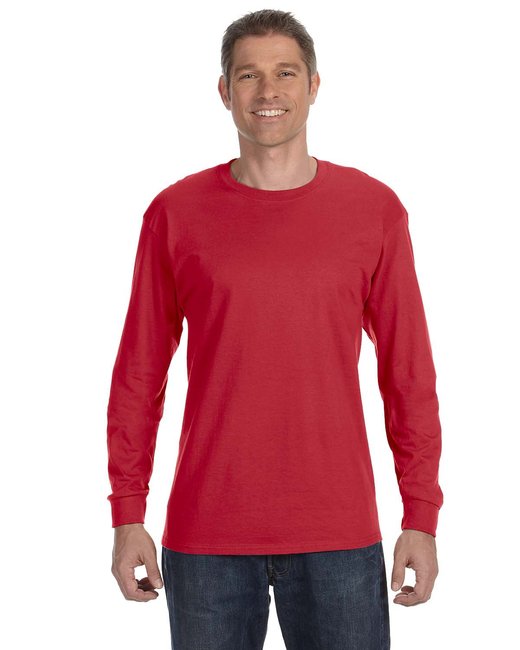 Jerzees Adult DRI-POWER® ACTIVE Long-Sleeve T-Shirt – Reliable, Comfortable, Eco-Conscious