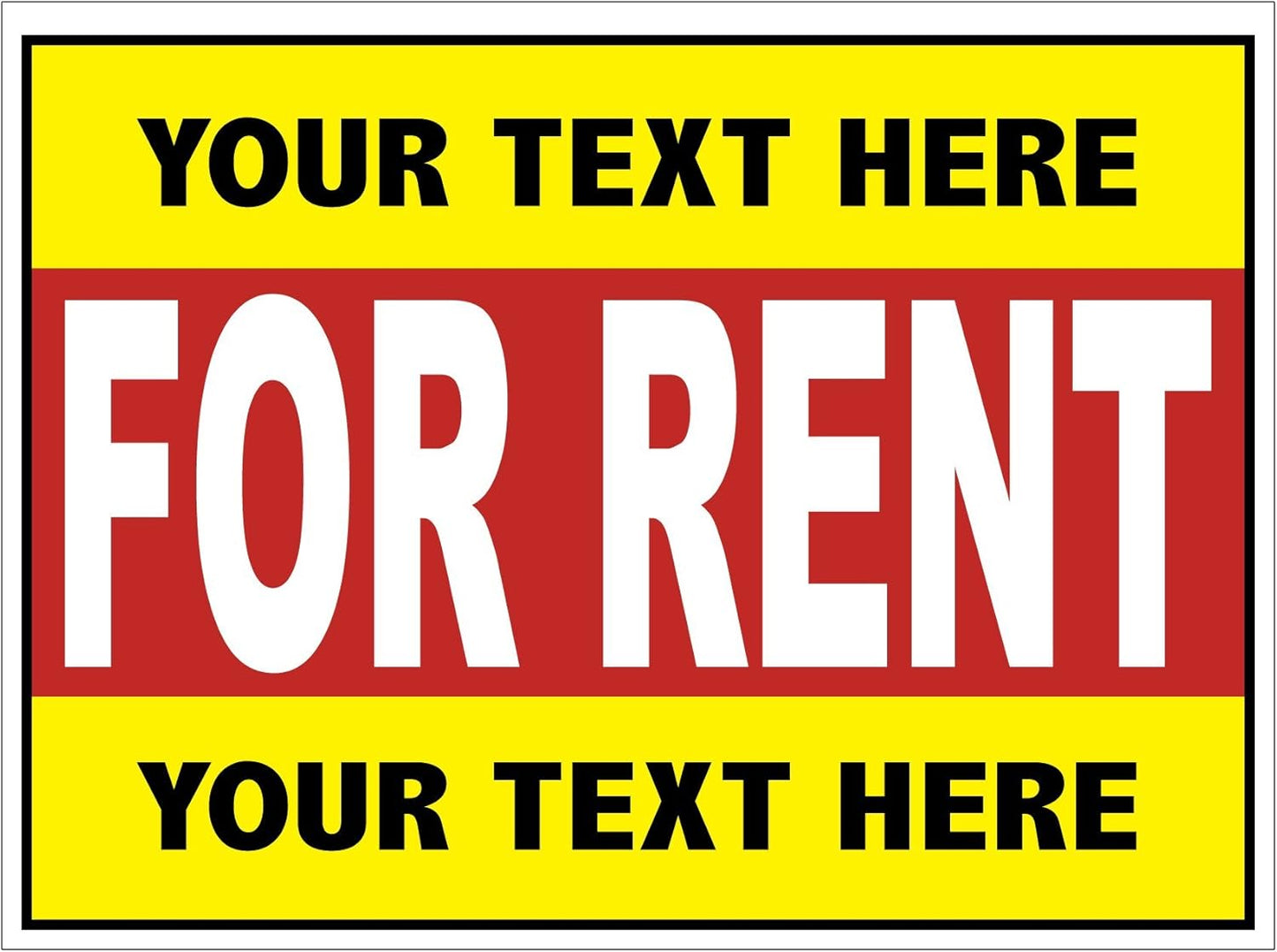 Rental Property Yard Signs – Durable and Customizable