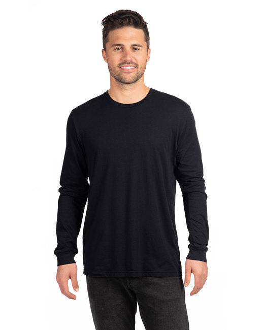 Custom Unisex CVC Long-Sleeve T-Shirt for Men & Women – Soft & Sustainable