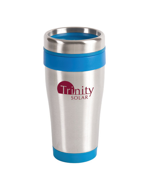 Custom Full Color 16oz Blue Monday Travel Tumbler (25-Pack) – Insulated & BPA-Free