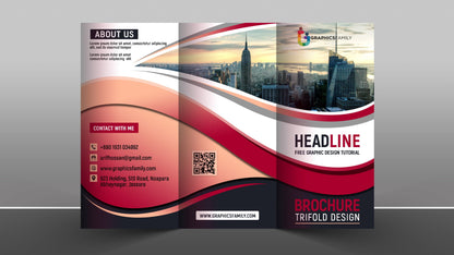 Customizable Tri-Fold Brochures – Ideal for Events and Promotions