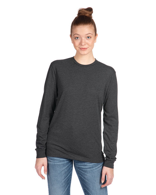 Custom Unisex CVC Long-Sleeve T-Shirt for Men & Women – Soft & Sustainable