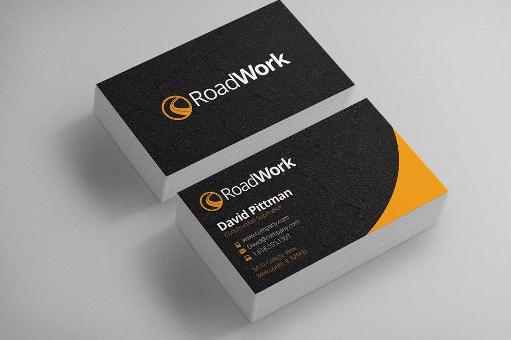 Construction Business Cards – Functional and Easy to Read