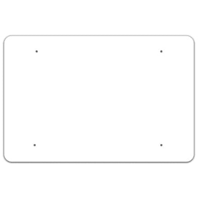 Custom .080 Reflective Aluminum Signs – Radius Corners, 4 Holes | AEGP Reflective & Durable