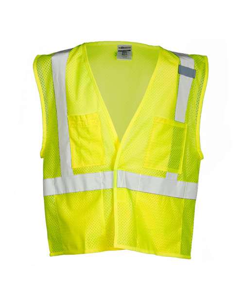 4 Pocket Hook-And-Loop Mesh Vest - Kishigo | High-Visibility and Functional Design