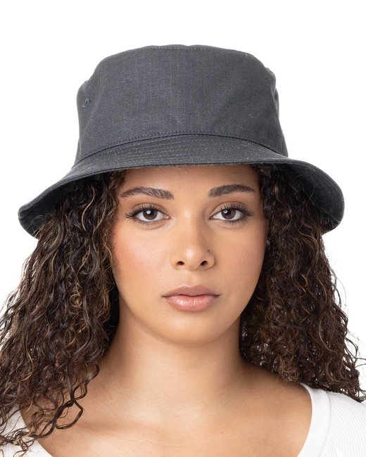 Custom Lariat Bucket Hat – Ripstop Cotton with Side Eyelets