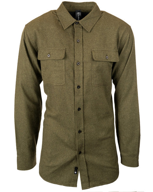 Custom Solid Flannel Shirt – Classic Design & Durable Fabric