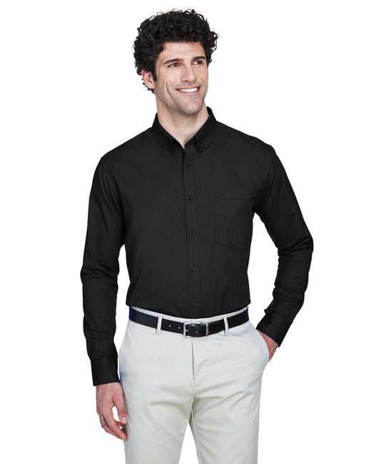 Custom Long-Sleeve Twill Shirt – Comfortable, Durable & UV Protected