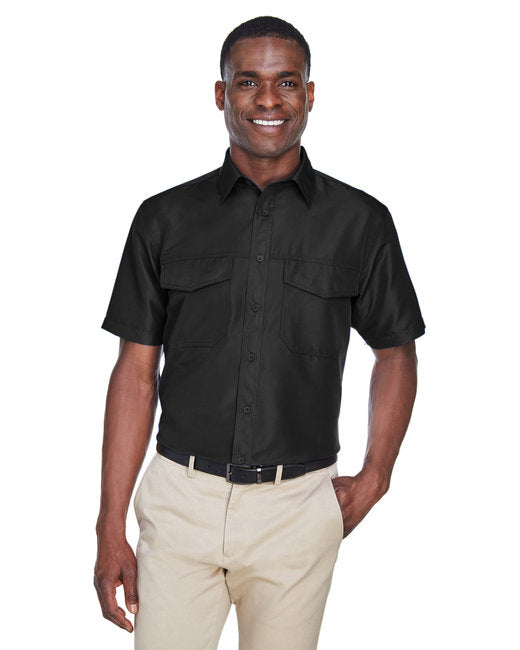 Custom Short-Sleeve Performance Staff Shirt – Lightweight & Durable