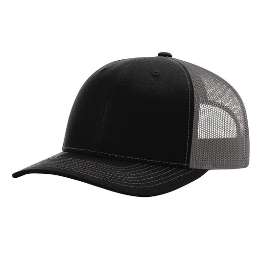 112 Richardson Trucker Snapback – Custom Mid-Profile Mesh Cap for Embroidery or Branding