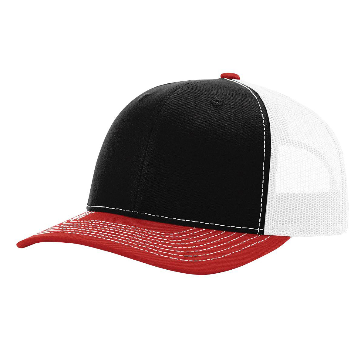 112 Richardson Trucker Snapback – Custom Mid-Profile Mesh Cap for Embroidery or Branding