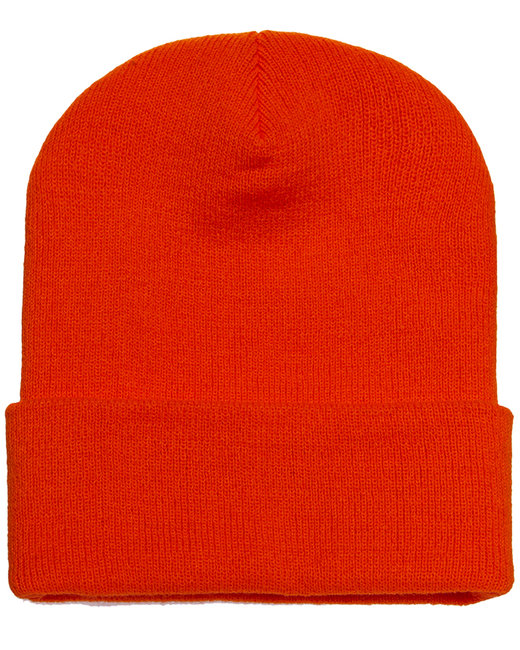 Custom Cuffed Knit Beanie – Soft Acrylic Knit, Embroidery-Ready