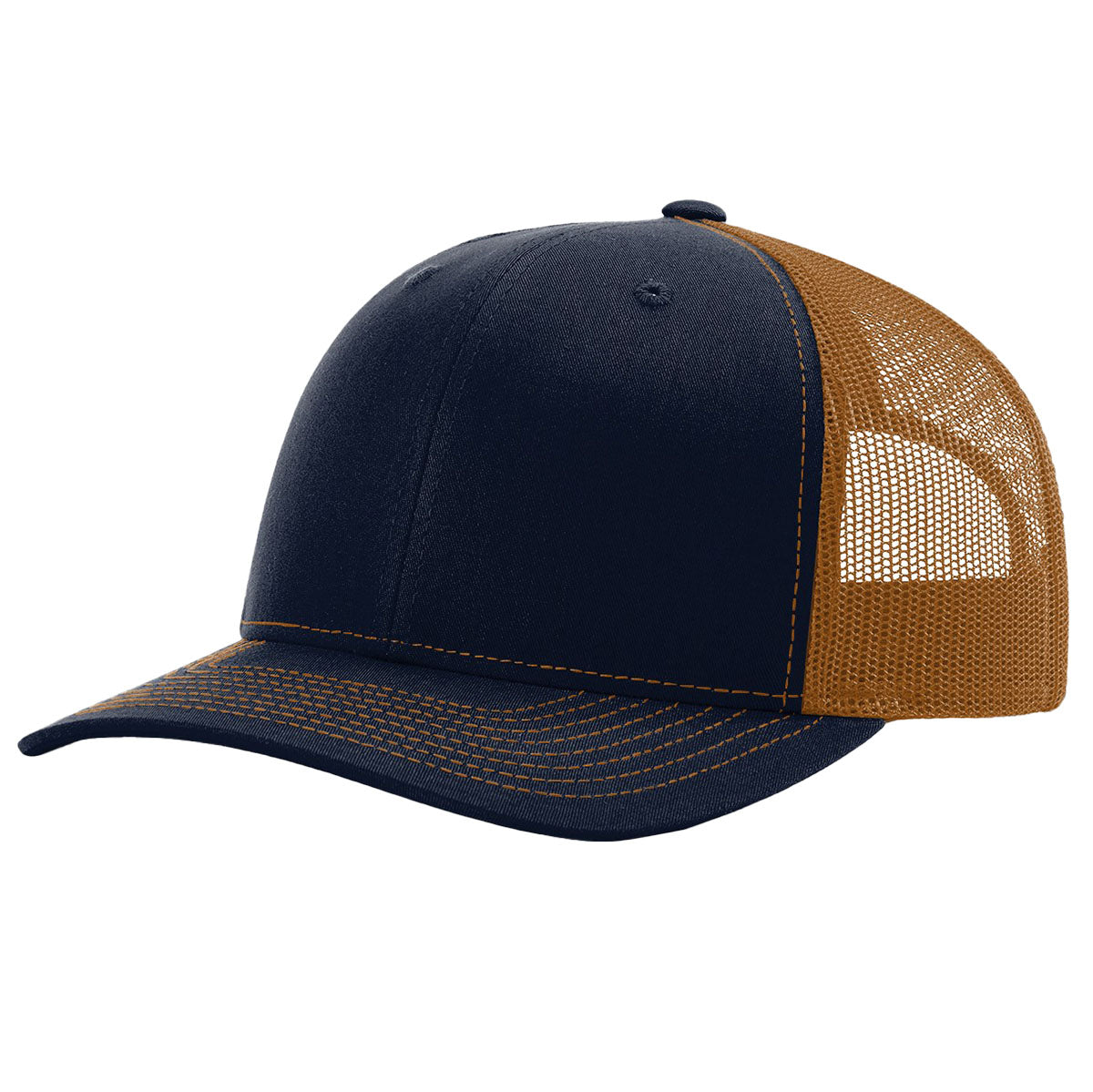 112 Richardson Trucker Snapback – Custom Mid-Profile Mesh Cap for Embroidery or Branding