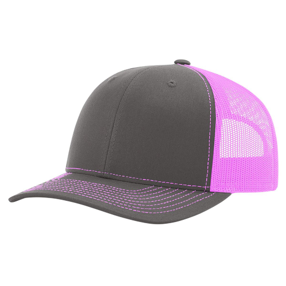 112 Richardson Trucker Snapback – Custom Mid-Profile Mesh Cap for Embroidery or Branding