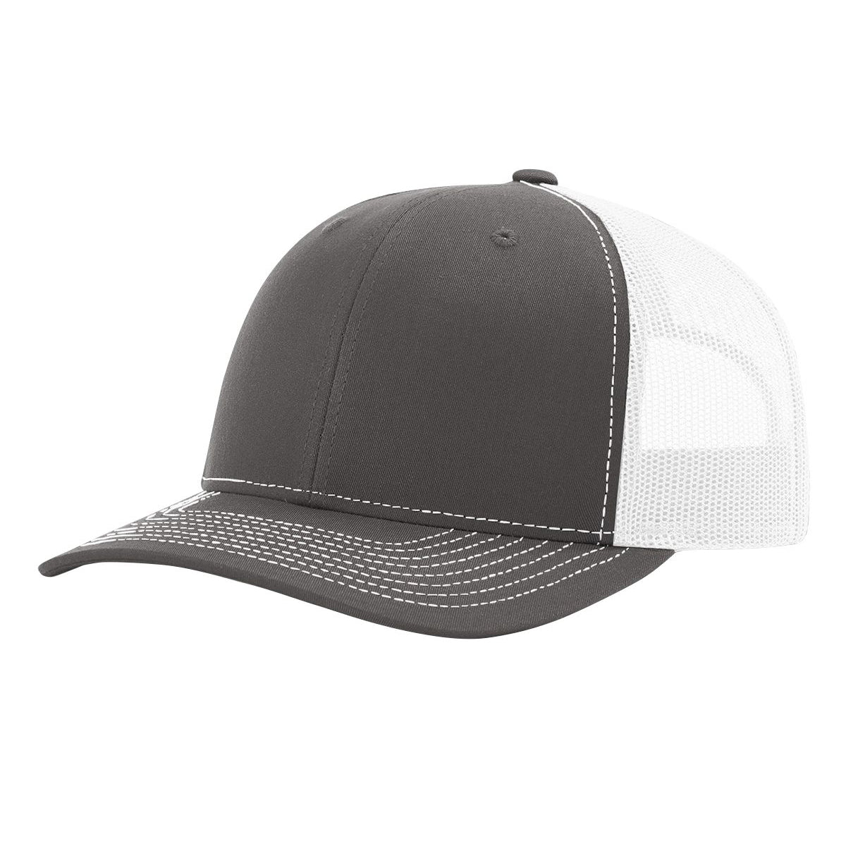 112 Richardson Trucker Snapback – Custom Mid-Profile Mesh Cap for Embroidery or Branding