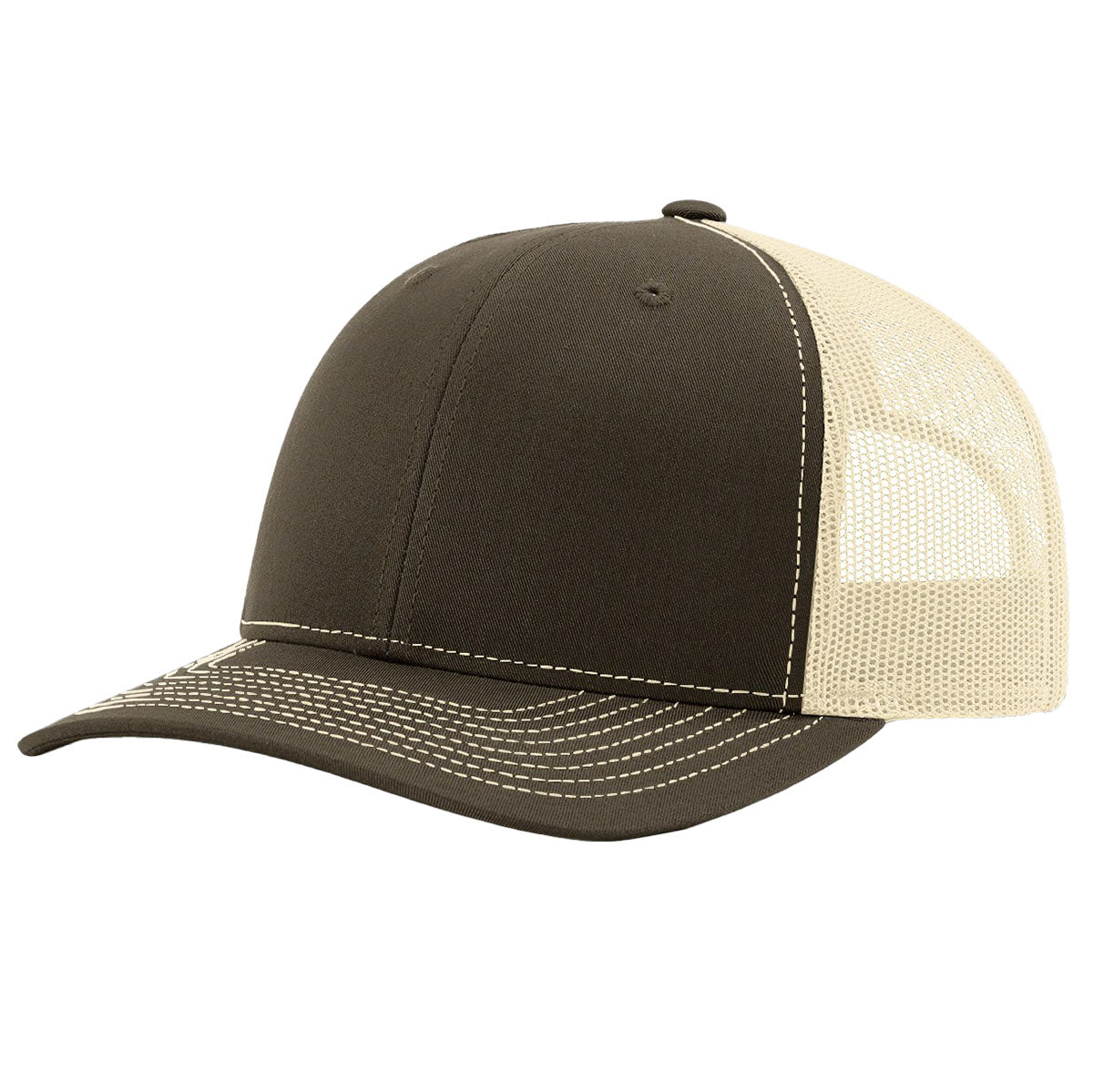 112 Richardson Trucker Snapback – Custom Mid-Profile Mesh Cap for Embroidery or Branding