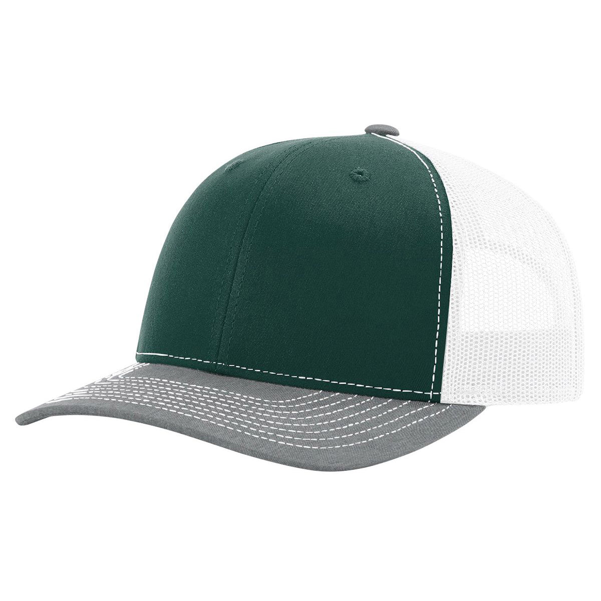 112 Richardson Trucker Snapback – Custom Mid-Profile Mesh Cap for Embroidery or Branding