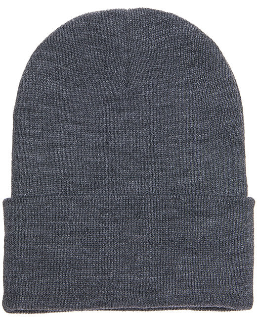 Custom Cuffed Knit Beanie – Soft Acrylic Knit, Embroidery-Ready